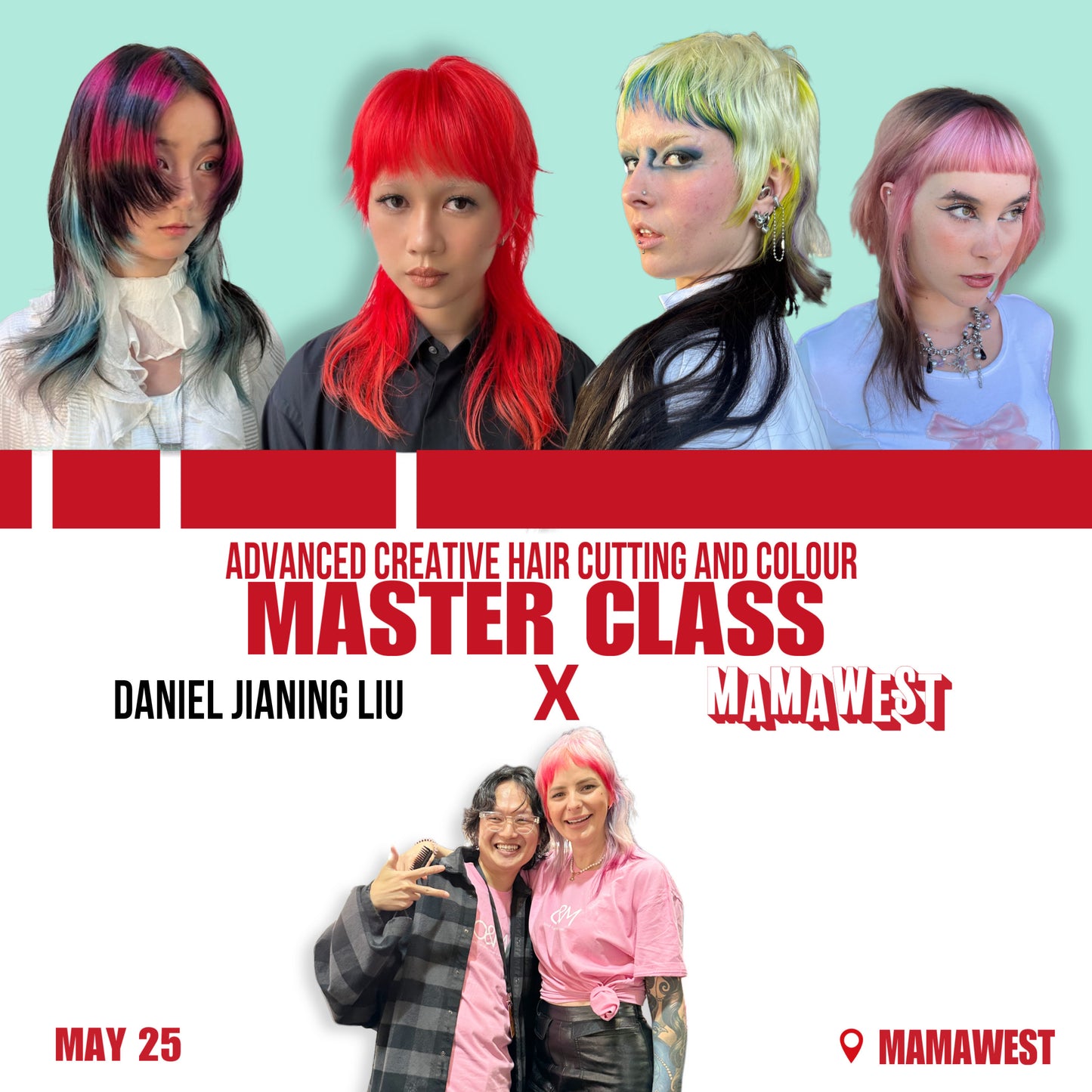 Advanced Creative Colour & Cutting: A Creative Collab With Daniel Jiung & Sheridan Rose Shaw